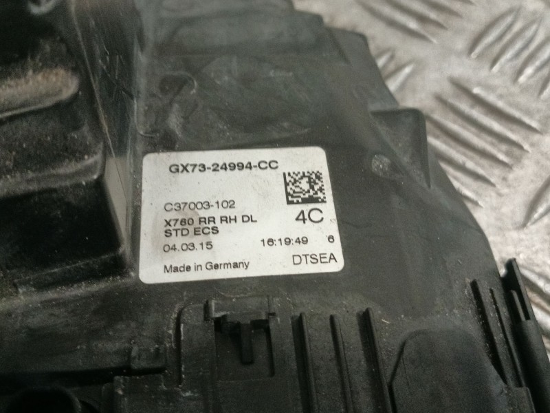 Recambio de cerradura puerta trasera derecha para jaguar xe (x760) 2.0 d referencia OEM IAM GX7324994CC  