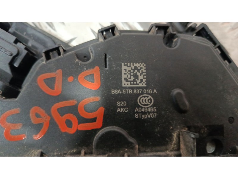 Recambio de cerradura puerta delantera derecha para seat arona (kj7, kjp) 1.0 tsi referencia OEM IAM B6A5TB837016A  
