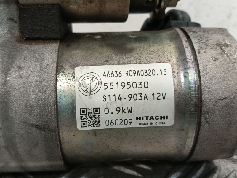 Recambio de motor arranque para fiat punto berlina (188) referencia OEM IAM 55195030 S114903A 