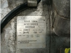 Recambio de compresor aire acondicionado para nissan qashqai i (j10, nj10) 2.0 referencia OEM IAM 926001DB0A A4101120C012 080356 2