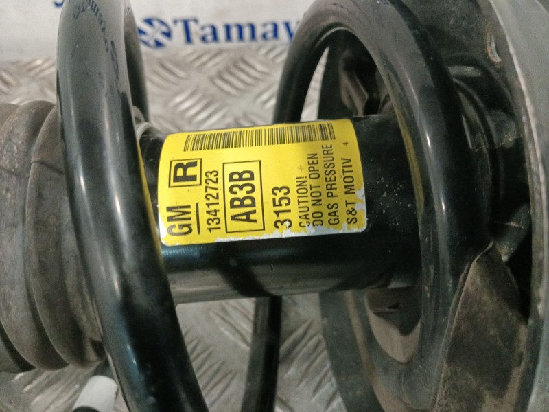 Recambio de amortiguador delantero derecho para chevrolet cruze hatchback (j305) 1.7 d referencia OEM IAM 13412723  