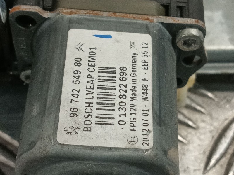 Recambio de elevalunas trasero derecho para peugeot 208 i (ca_, cc_) 1.6 referencia OEM IAM 9673154180 9674254980 