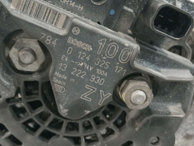 Recambio de alternador para opel corsa d referencia OEM IAM 0124325171 13222930 