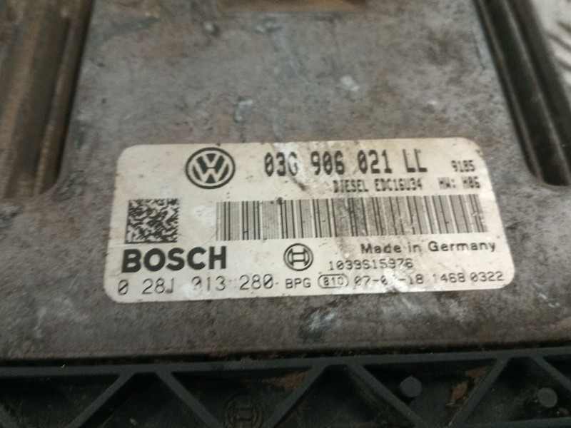 Recambio de centralita motor uce para seat leon (1p1) 2.0 tdi referencia OEM IAM 03G906021LL 0281013280 