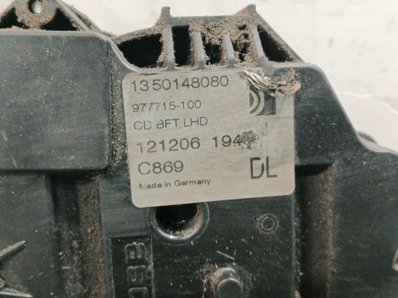 Recambio de cerradura puerta delantera derecha para peugeot boxer furgón techo elevado referencia OEM IAM 1350148080  