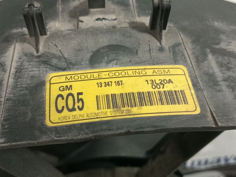 Recambio de electroventilador para chevrolet cruze hatchback (j305) 1.7 d referencia OEM IAM 13360890 3136613366 0130308115