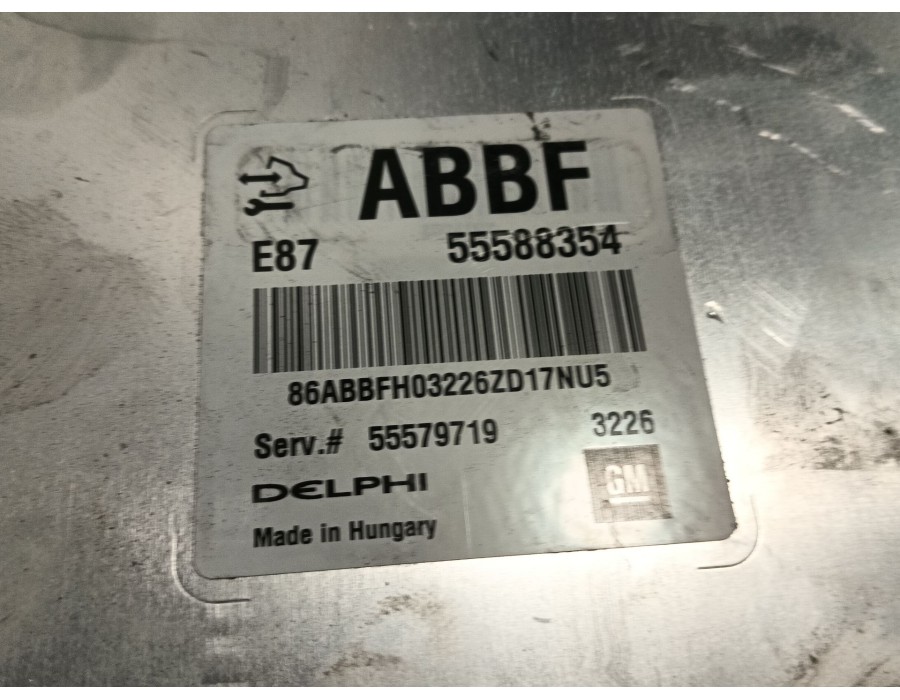 Recambio de centralita motor uce para chevrolet cruze hatchback (j305) 1.7 d referencia OEM IAM 55588354 55579719 