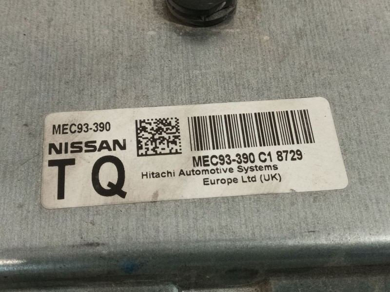 Recambio de centralita motor uce para nissan qashqai i (j10, nj10) 2.0 referencia OEM IAM MEC93390  
