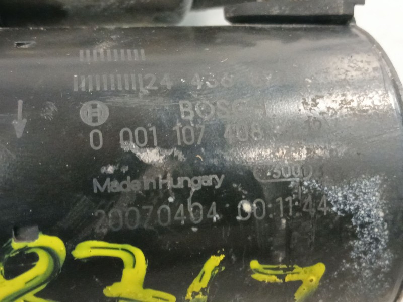 Recambio de motor arranque para opel corsa d referencia OEM IAM 0001107408 24436877 