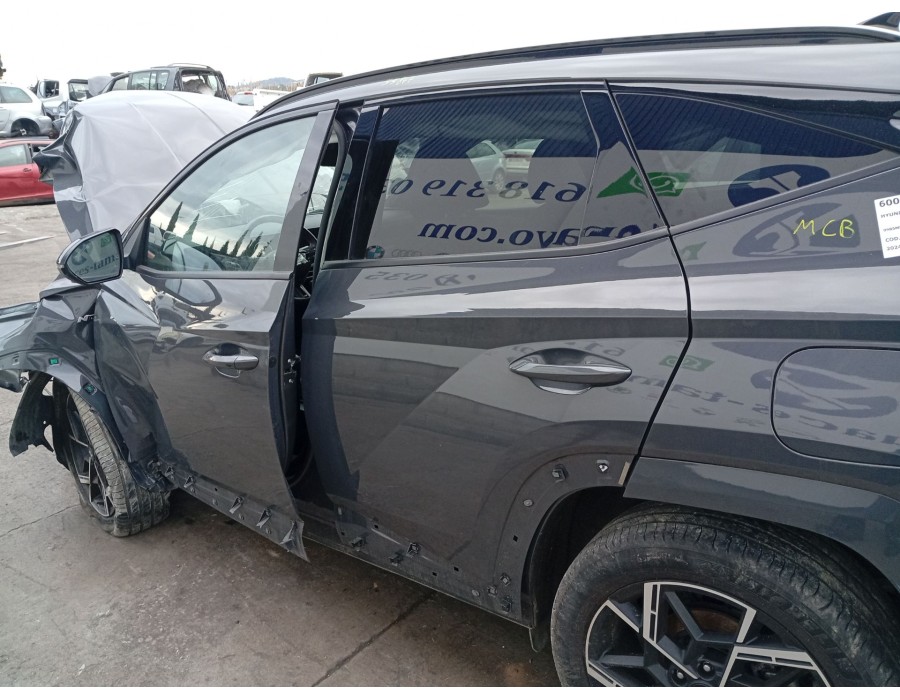 Recambio de puerta trasera izquierda para hyundai tucson (nx4e, nx4a) 1.6 t-gdi hybrid referencia OEM IAM 77003N7015  