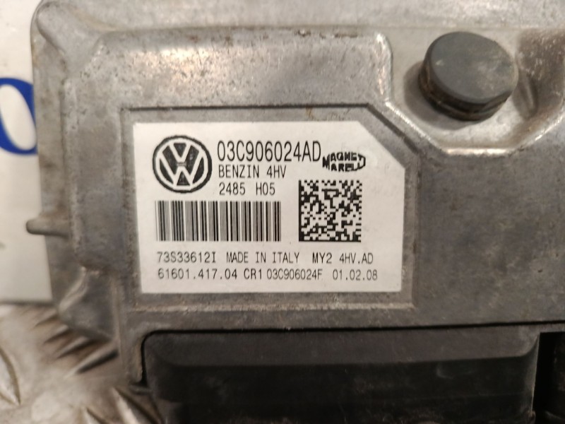 Recambio de centralita motor uce para volkswagen polo iv (9n_, 9a_) 1.4 16v referencia OEM IAM 03C906024AD  