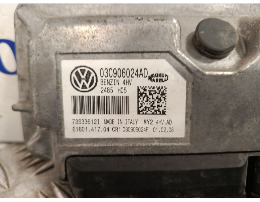 Recambio de centralita motor uce para volkswagen polo iv (9n_, 9a_) 1.4 16v referencia OEM IAM 03C906024AD  