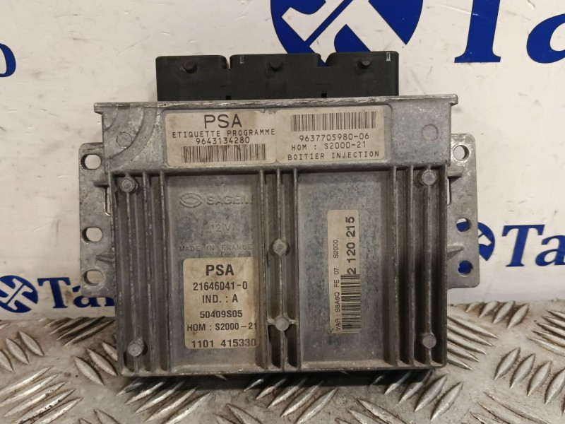 Recambio de centralita motor uce para citroën saxo (s0, s1) 1.4 vts referencia OEM IAM 9643134280  