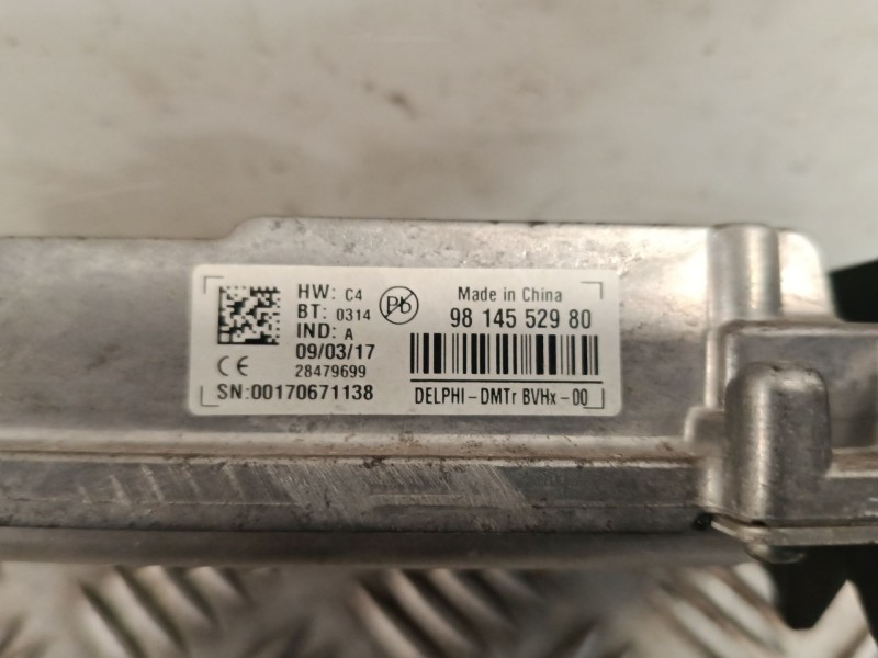 Recambio de modulo electronico para citroën berlingo multispace (b9) 1.2 puretech 110 referencia OEM IAM 9814552980  