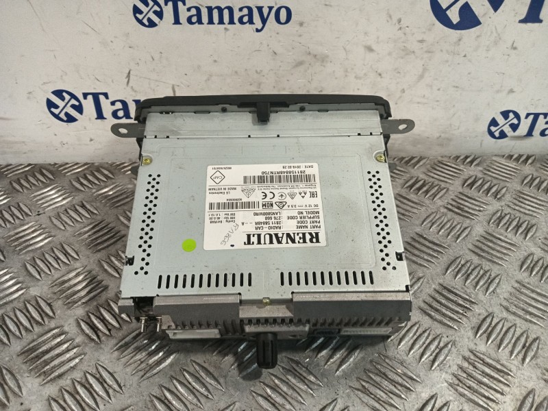 Recambio de sistema audio / radio cd para dacia sandero referencia OEM IAM 281158848R  