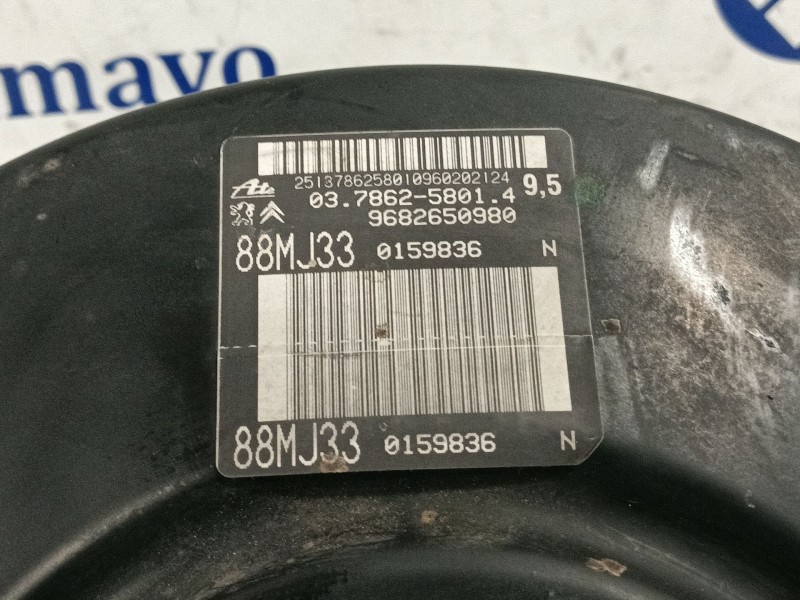 Recambio de servofreno para peugeot 3008 1.6 hdi fap cat (9hz / dv6ted4) referencia OEM IAM 9682650980 03786258014 