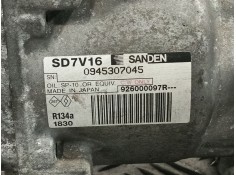 Recambio de compresor aire acondicionado para dacia duster 1.6 16v cat referencia OEM IAM 926000097R   2