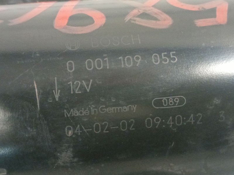 Recambio de motor arranque para opel astra g coupé referencia OEM IAM 0001109055  