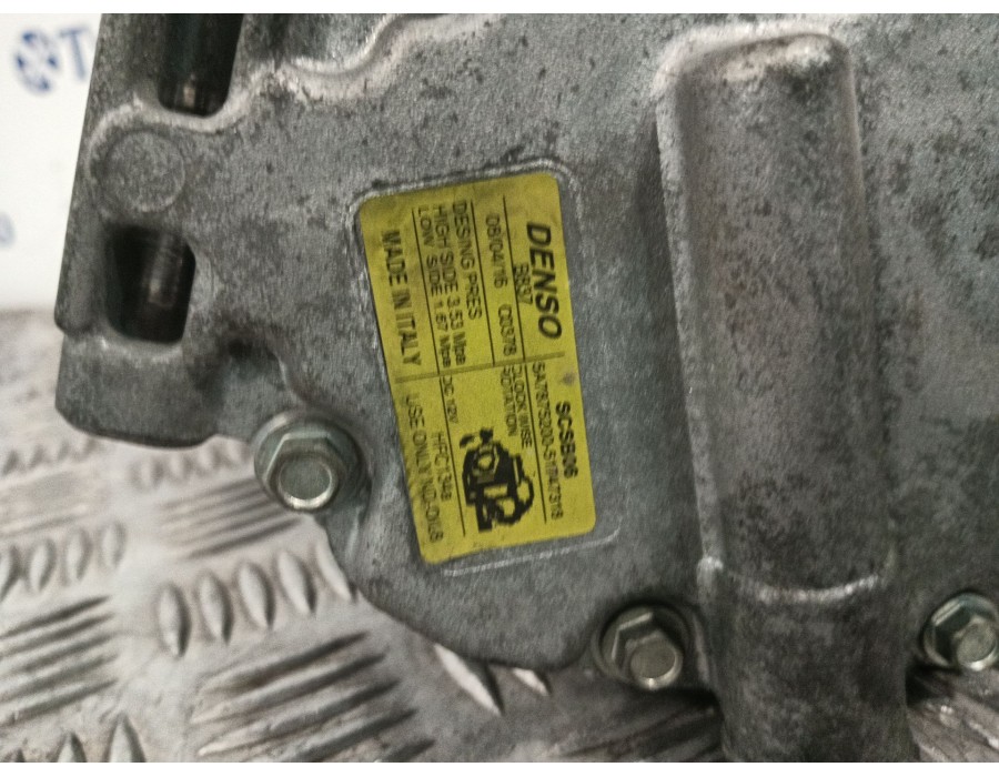 Recambio de compresor aire acondicionado para fiat 500 (312_) 1.2 (312axa1a) referencia OEM IAM 5A7875200 51747318 000517473180