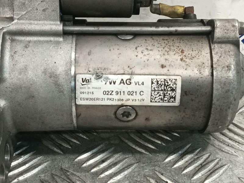 Recambio de motor arranque para volkswagen polo v (6r1, 6c1) 1.4 tdi referencia OEM IAM 02Z911021C  