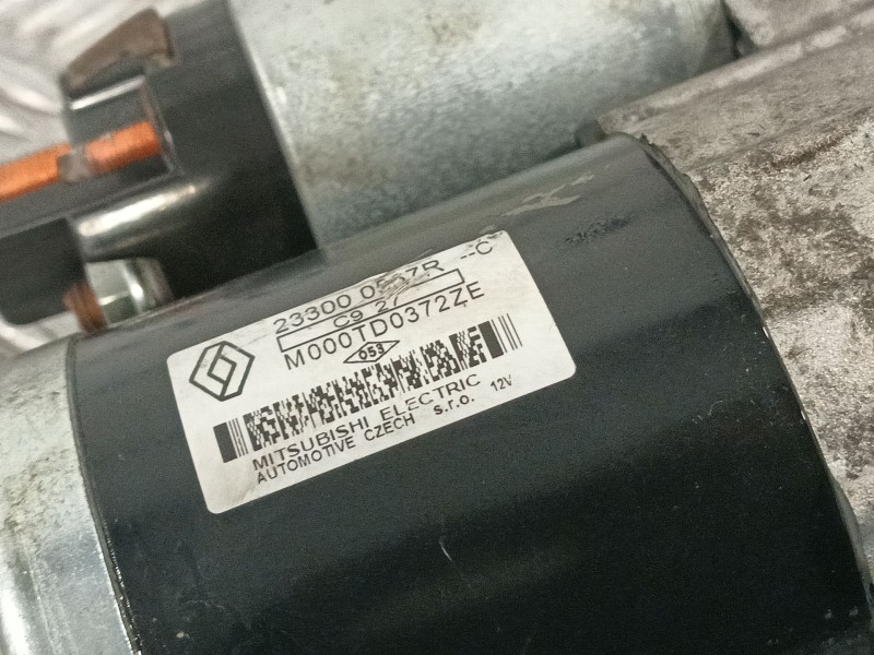 Recambio de motor arranque para dacia sandero referencia OEM IAM M000TD0372ZE  