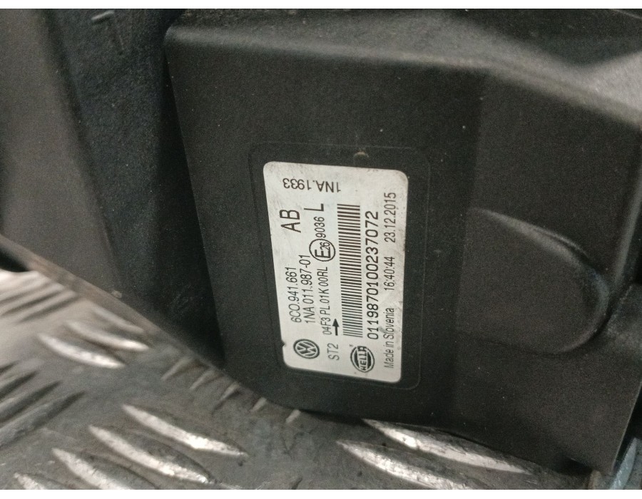 Recambio de faro antiniebla izquierdo para volkswagen polo v (6r1, 6c1) 1.4 tdi referencia OEM IAM 6C0941661 1NA011987 