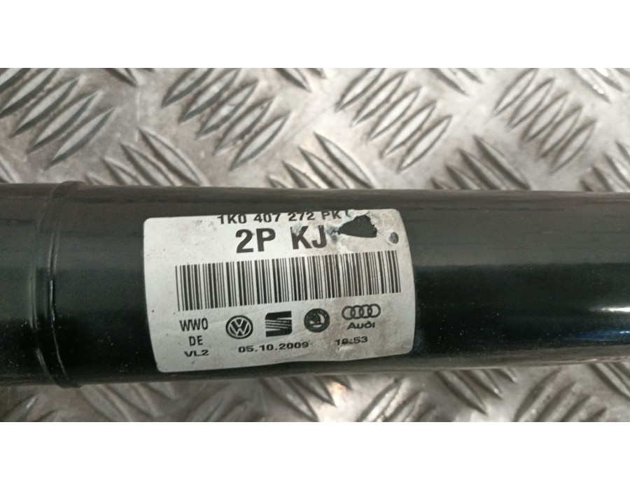 Recambio de transmision delantera derecha para volkswagen golf plus v (5m1, 521) 1.4 tsi referencia OEM IAM 1K0407272PK  