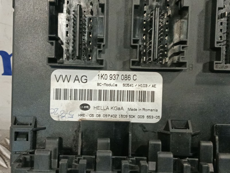 Recambio de modulo electronico para volkswagen golf vi (5k1) 1.6 tdi dpf referencia OEM IAM 1K0937086C  