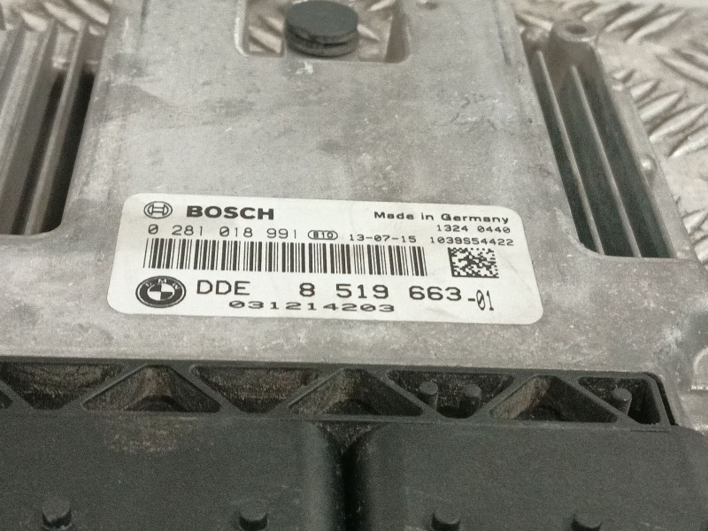 Recambio de centralita motor uce para bmw mini (r56) referencia OEM IAM 0281018991 851966301 