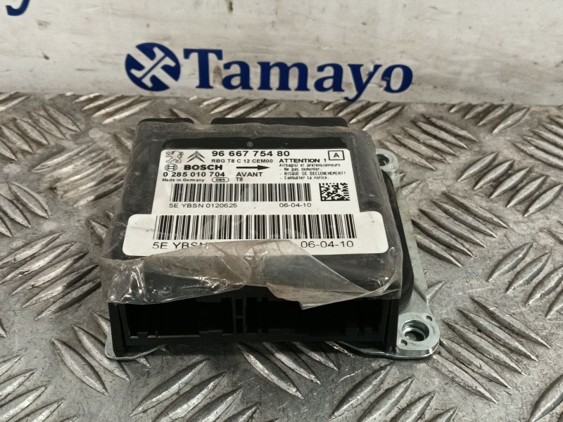 Recambio de centralita airbag para peugeot 3008 1.6 hdi fap cat (9hz / dv6ted4) referencia OEM IAM 9666775480 0285010704 