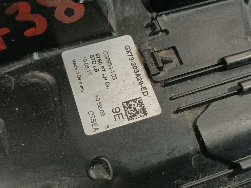 Recambio de cerradura puerta delantera izquierda para jaguar xe (x760) 2.0 d referencia OEM IAM GX73203A29ED 938803105 
