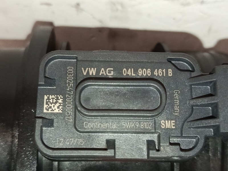 Recambio de caudalimetro para volkswagen polo v (6r1, 6c1) 1.4 tdi referencia OEM IAM 04L906461B 5WK98102 