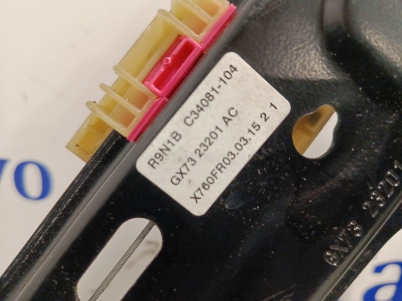 Recambio de elevalunas delantero izquierdo para jaguar xe (x760) 2.0 d referencia OEM IAM GX7323201AC  