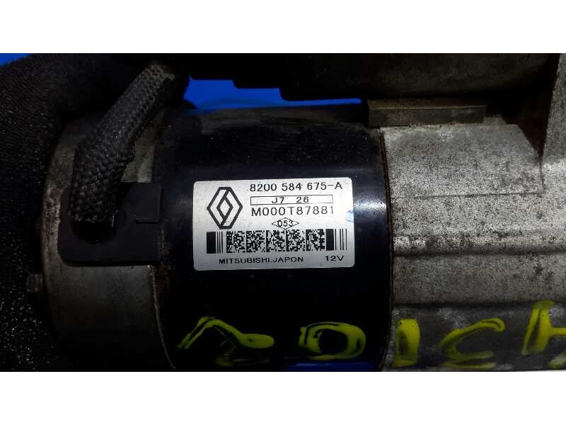 Recambio de motor arranque para renault megane ii coupe/cabrio authentique referencia OEM IAM 8200584675A  M000T87881