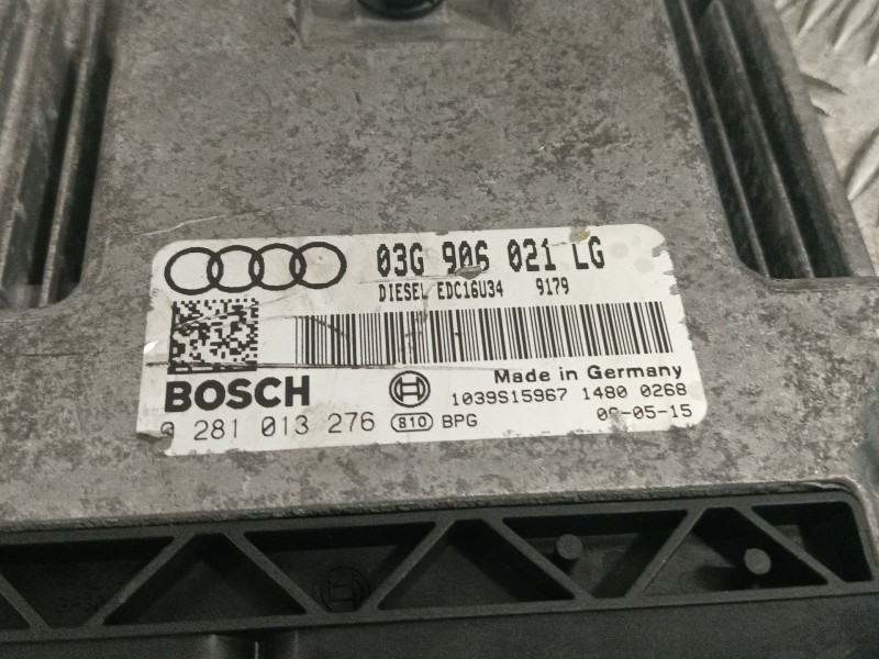 Recambio de centralita motor uce para audi a3 (8p) 2.0 tdi referencia OEM IAM 03G906021LG 0281013276 