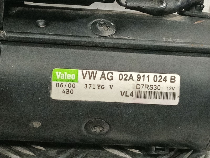 Recambio de motor arranque para seat toledo ii (1m2) 1.9 tdi referencia OEM IAM 02A911024B  