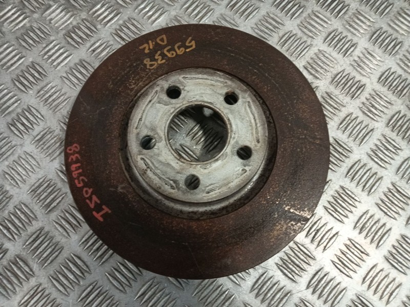 Recambio de disco freno delantero para ford transit connect v408 furgoneta/monovolumen 1.5 ecoblue referencia OEM IAM   