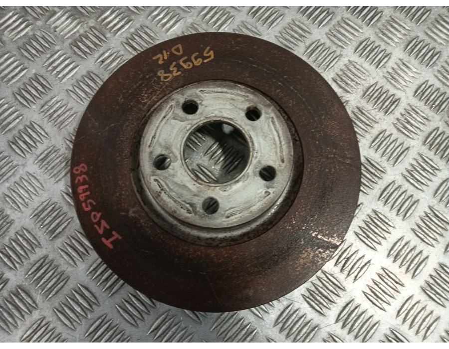 Recambio de disco freno delantero para ford transit connect v408 furgoneta/monovolumen 1.5 ecoblue referencia OEM IAM   