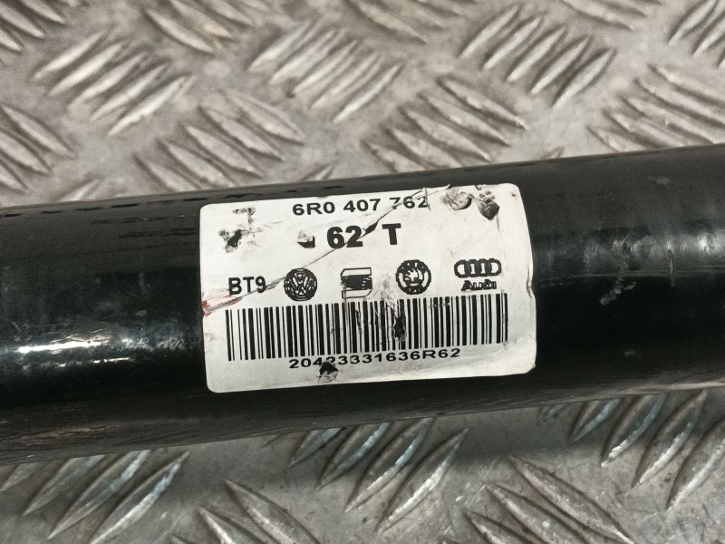 Recambio de transmision delantera derecha para seat ibiza iv (6j5, 6p1) 1.4 referencia OEM IAM 6R0407762  