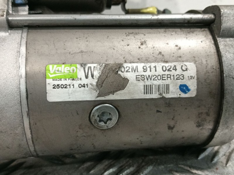 Recambio de motor arranque para volkswagen passat b7 variant (365) 2.0 tdi referencia OEM IAM 02M911024G  
