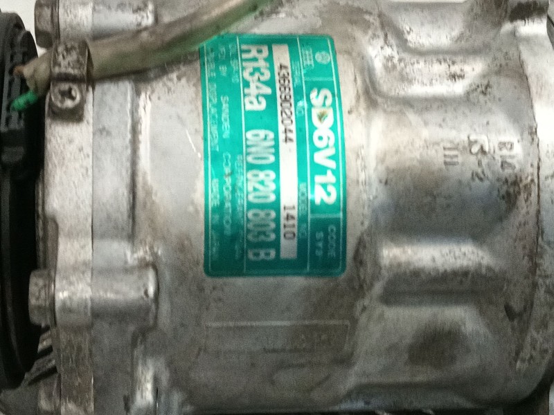 Recambio de compresor aire acondicionado para volkswagen lupo i (6x1, 6e1) 1.0 referencia OEM IAM 6N0820803B SD6V121410 