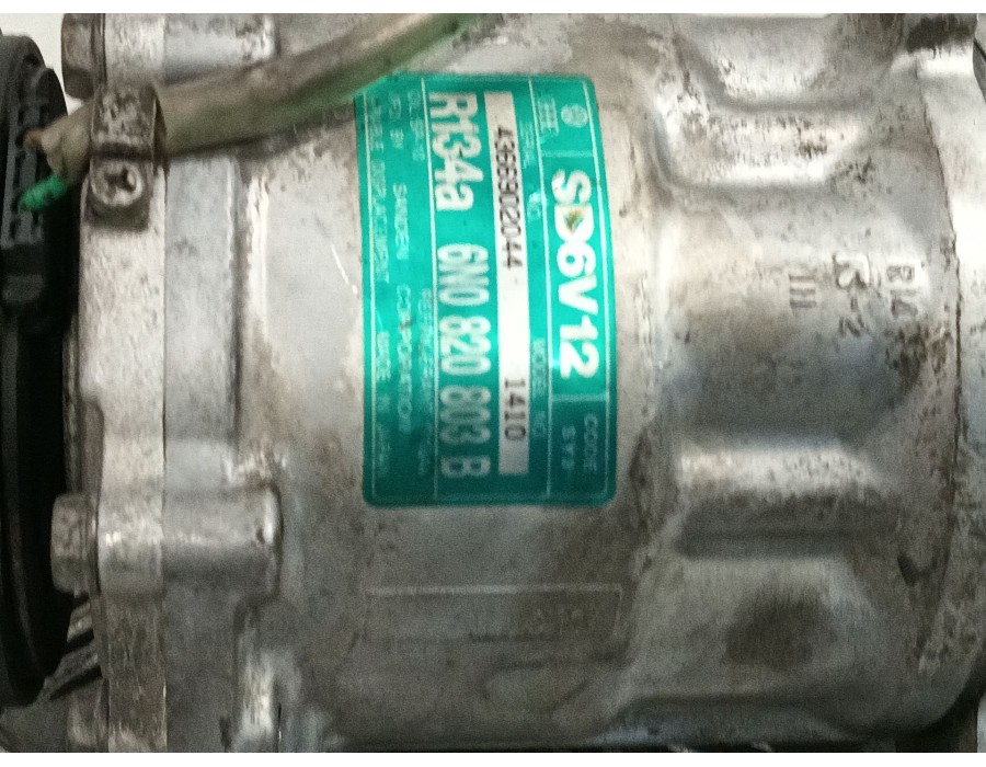 Recambio de compresor aire acondicionado para volkswagen lupo i (6x1, 6e1) 1.0 referencia OEM IAM 6N0820803B SD6V121410 
