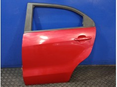 Recambio de puerta trasera izquierda para kia rio 1.2 cat referencia OEM IAM   