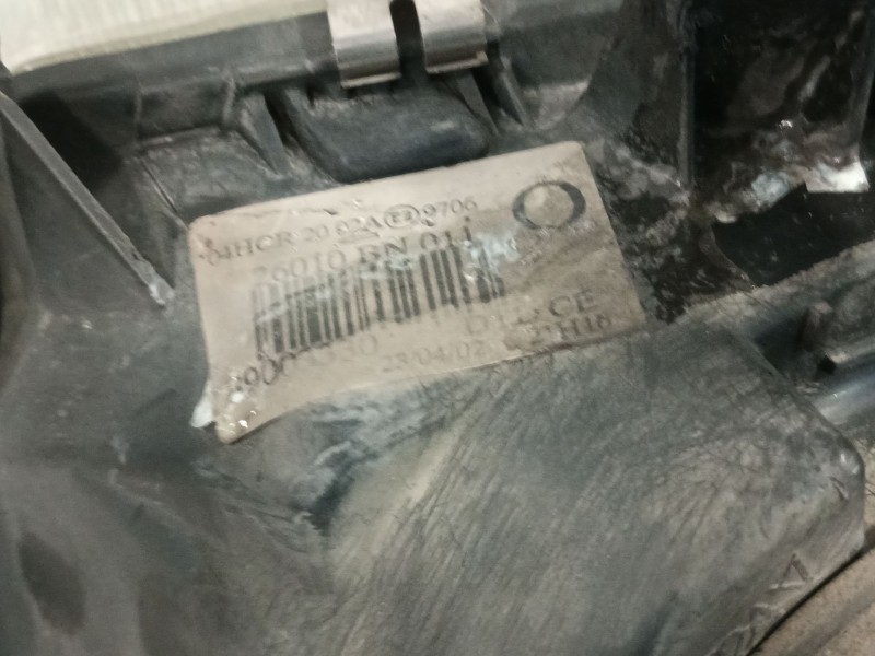 Recambio de faro derecho para nissan almera ii hatchback (n16) 2.2 di referencia OEM IAM 26010BN011 89003330 
