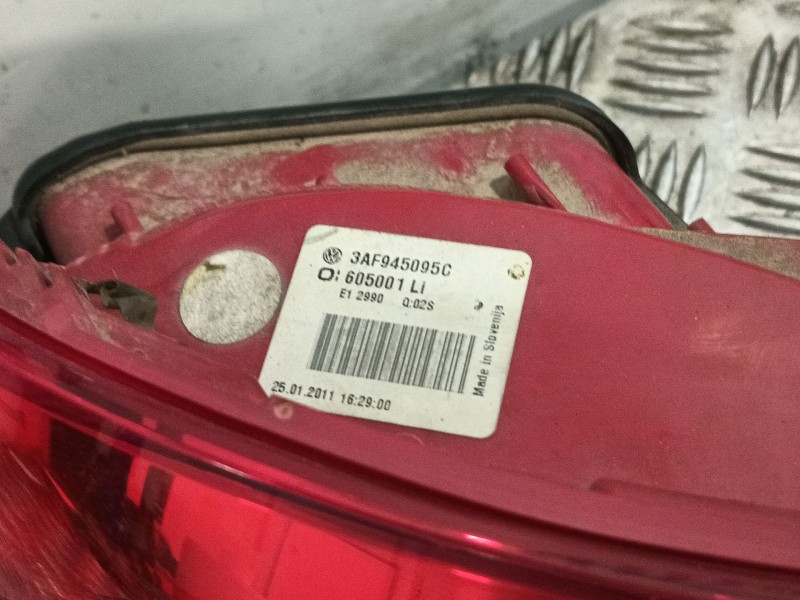 Recambio de piloto trasero izquierdo para volkswagen passat b7 variant (365) 2.0 tdi referencia OEM IAM 3AF945095C 605001LI 