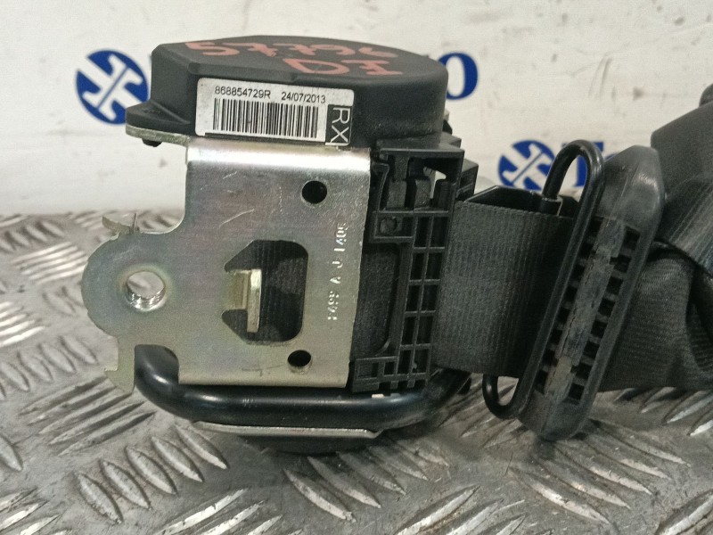 Recambio de cinturon seguridad delantero izquierdo para renault clio iv referencia OEM IAM 868854729R  