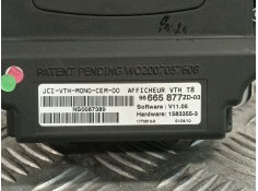 Recambio de pantalla multifuncion para peugeot 3008 1.6 hdi fap cat (9hz / dv6ted4) referencia OEM IAM 1770530 96665877ZD03  2