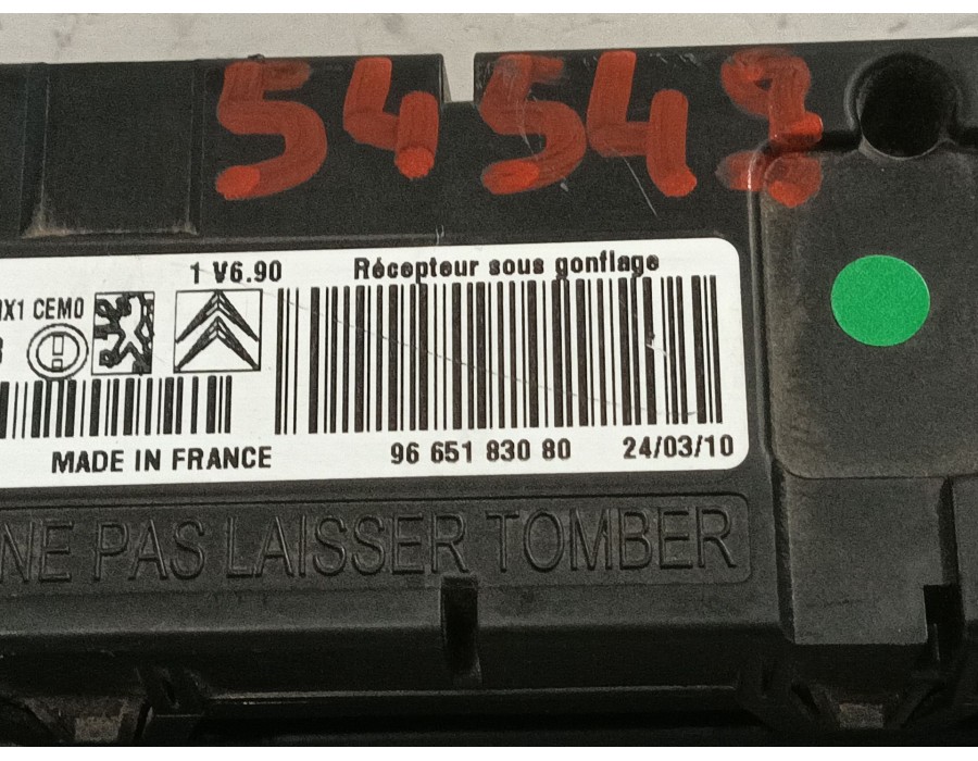 Recambio de modulo electronico para peugeot 3008 1.6 hdi fap cat (9hz / dv6ted4) referencia OEM IAM 9665183080 17749941 