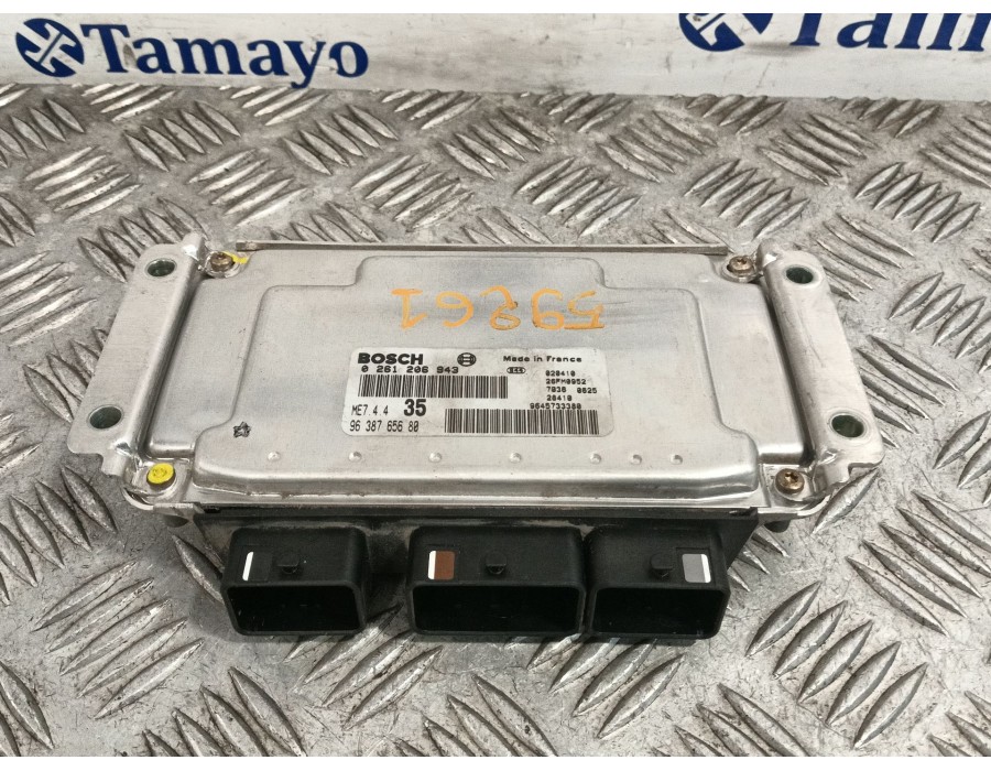 Recambio de centralita motor uce para peugeot 307 (3a/c) 1.6 16v referencia OEM IAM 9638765680 0261206943 