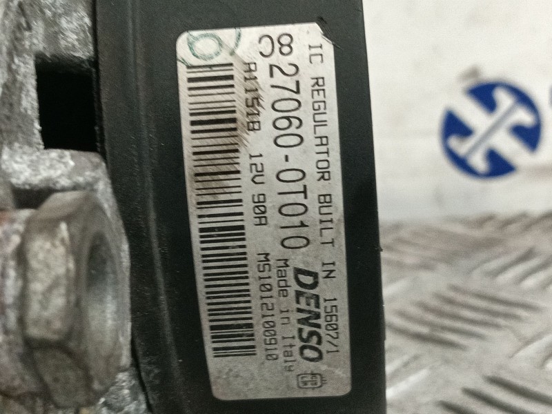 Recambio de alternador para toyota auris (_e15_) 1.6 (zre151_) referencia OEM IAM 270600T010 MS1012100910 